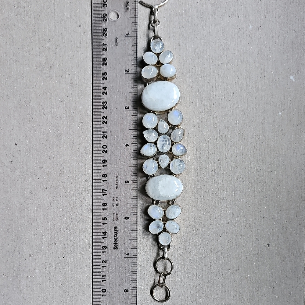 Elegant White Stone Bracelet